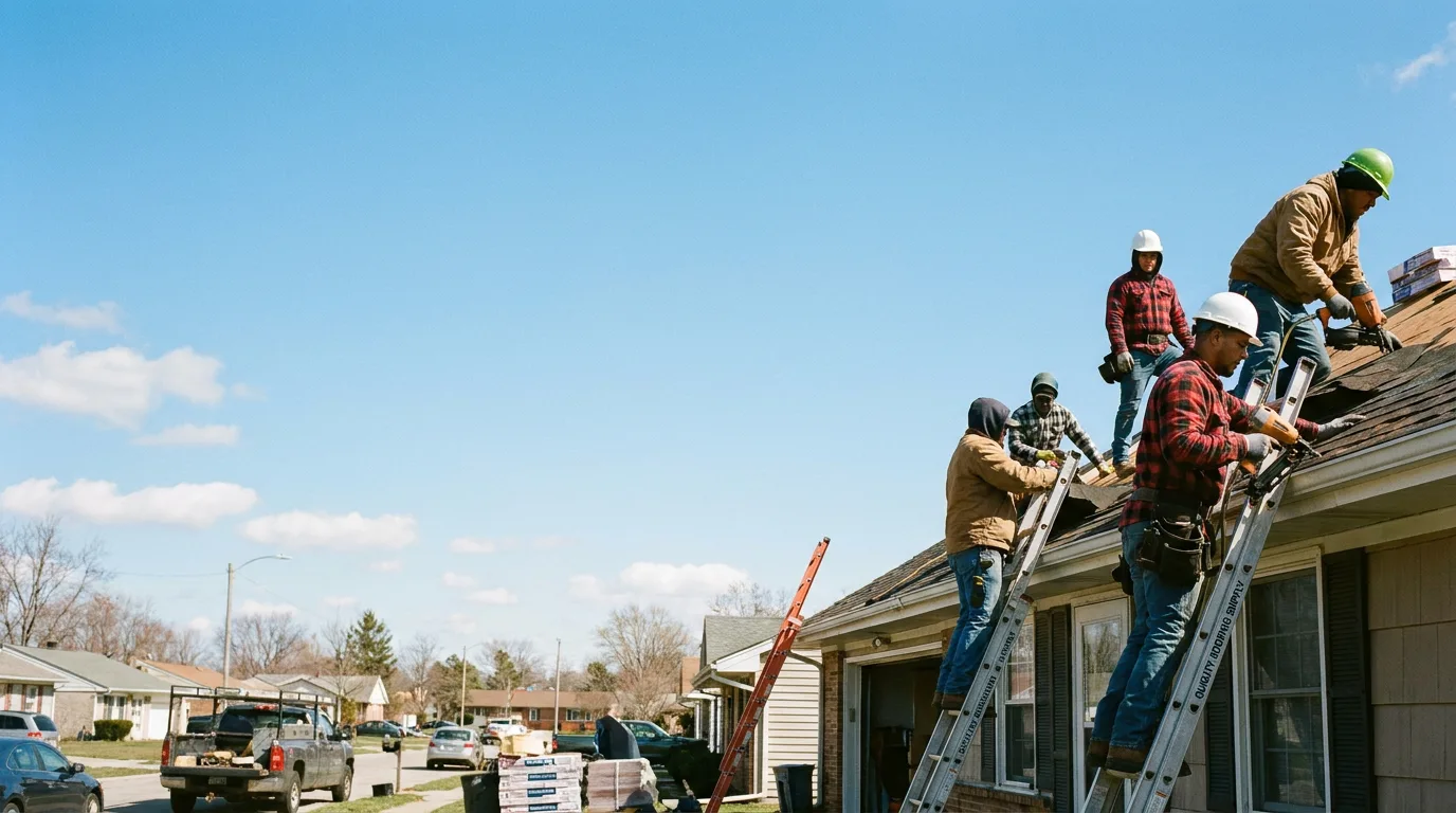 Roofing in Wellington, IL near me